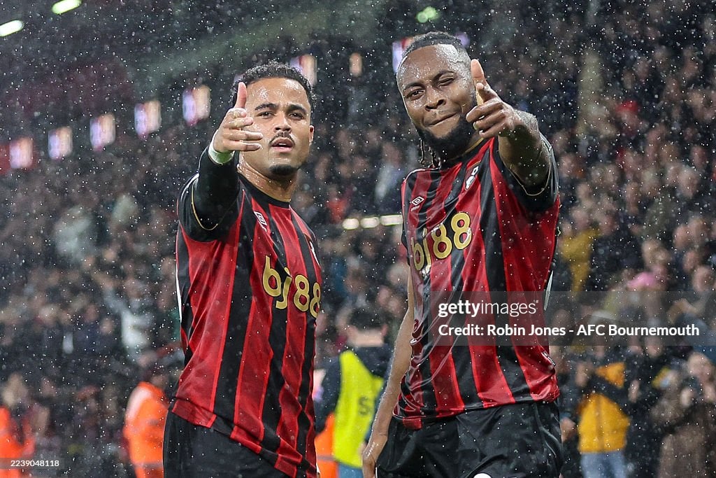 Justin Kluivert and Antoine Semenyo